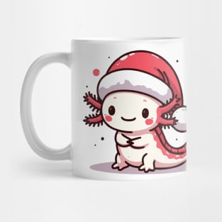 christmas baby axolotl Mug